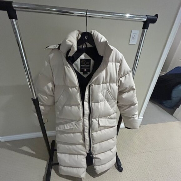 CANADA GOOSE CREAM LONG PUFFER - Picture 2 of 3